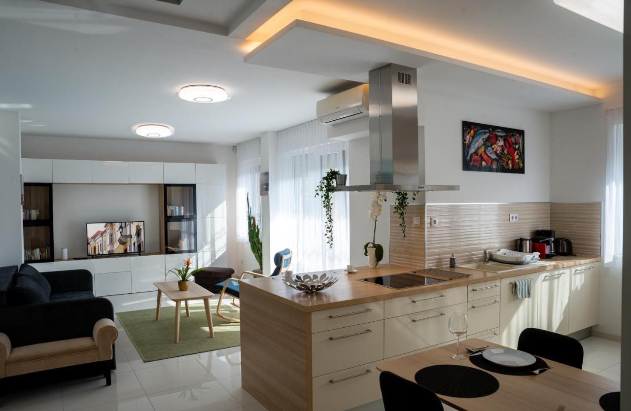 Sunshine Apartman With Free Parking Győr Esterno foto